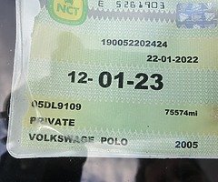 05 Polo NCT JAN 23,ONLY 76000 MILES,