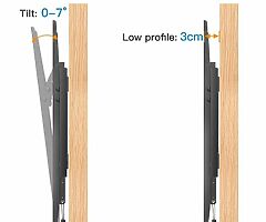 55£ TV Wall Bracket, Tilt Most 37-82 inch LED, LCD, OLED, Flat and Curved TVs up to 60kg - Image 6/8