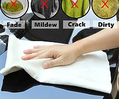 25 eur Genuine Chamois Leather for Car Drying Car Wash Shammy Cloth for Cleaning (L/90x60cm) - Image 4/6