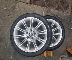 18" bmw alloys