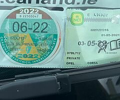 OPEL CORSA TAX AND NCT - Image 7/8