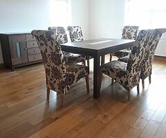 Dining room table & 6 dining room chairs
Sideboard unit - Image 7/10