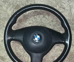 bmw e46 msport steering wheel