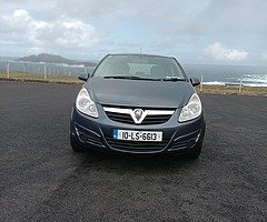 Vauxhall corsa with full year nct