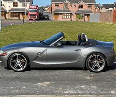 Grey 2003 BMW Z4 3.0l petrol convertible for sale may swap or P/X (bike, car ant etc)