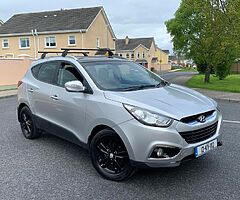 2012 hyundai ix35 sport 1.7 diesel
6 speed manual
Nct till end of july 
Tax is 280€ for year