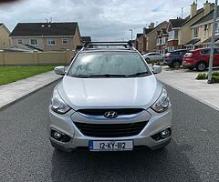 2012 hyundai ix35 sport 1.7 diesel
6 speed manual
Nct till end of july 
Tax is 280€ for year