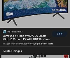 Samsung 49 inch curve