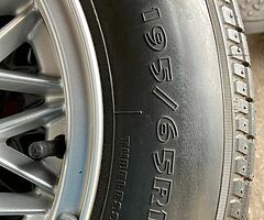 BMW BBS Alloys With Tires
