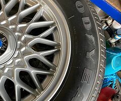 BMW BBS Alloys With Tires