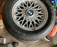 BMW BBS Alloys With Tires - Image 5/5