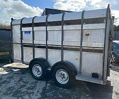 2008 12ft ifor Williams cattle  Trailer with decks NO VAT - Image 4/9