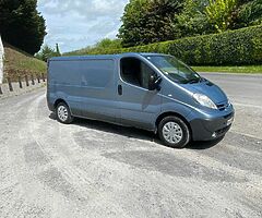 Nissan primastar tax+test lwb 08 2litre