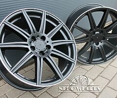Mercedes E63 AMG 10 spoke alloy wheels 19'' 5x112