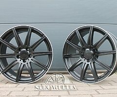 Mercedes E63 AMG 10 spoke alloy wheels 19'' 5x112