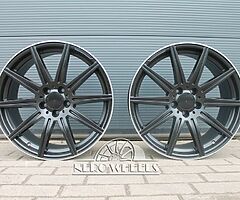 Mercedes E63 AMG 10 spoke alloy wheels 19'' 5x112 - Image 3/10