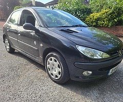 Peugeot 206 petrol 1.1 nct 2023