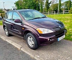 SANGYOUNG KYRON 2007 HIGH SPEC JEEP 2.0 XDI DIESEL 4WD ALSO 2WD