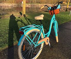 CITY BIKE + BASKET - 7 Shimmano Gears - DELIVERY  