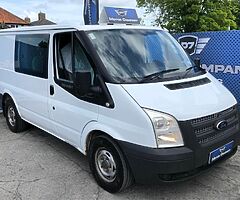 FORD TRANSIT CREW CAB 6 SEATER VAN 2.2 NEW DOE