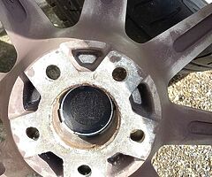Mercedes 18inch genuine AMG alloy wheels with good tyres for sale