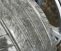 Bmw f10 19inch genuine alloy wheels with good tyres for sale - Image 3/5