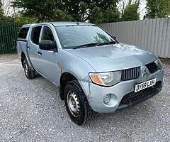 2008 Mitsubishi L200 4 Life .2.5 Did Manual .1 owner .Low miles .Full Logbook .Price 3250euro