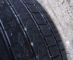 Bmw 16inch genuine alloy wheels with good tyres for sale fits on the vw t5 opel vivaro vans too - Image 5/6