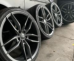 19in 5x112 veemann alloys