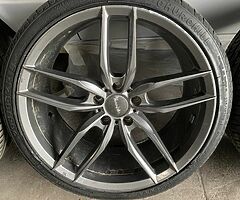 19in 5x112 veemann alloys