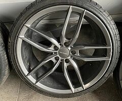 19in 5x112 veemann alloys - Image 3/7