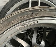 19in 5x112 veemann alloys - Image 4/7