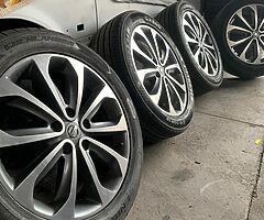 18 in Nissan qashqai alloys