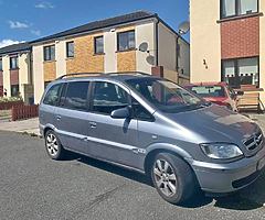 05 Opel Zafira R sport Automatic 1.8 petrol