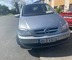 05 Opel Zafira R sport Automatic 1.8 petrol