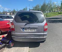 05 Opel Zafira R sport Automatic 1.8 petrol