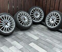 Genuine 18” OZ  wheels 4x108  fit ford sierra
