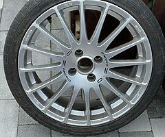 Genuine 18” OZ  wheels 4x108  fit ford sierra