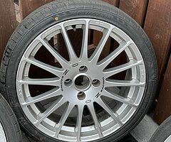 Genuine 18” OZ  wheels 4x108  fit ford sierra - Image 4/10