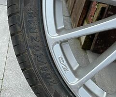 Genuine 18” OZ  wheels 4x108  fit ford sierra - Image 8/10