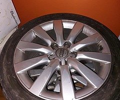 Jante de vanzare
 245/45 
R17
AUDI caps