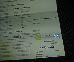 2009 Citroen c4 picasso new nct & warranty - Image 7/8