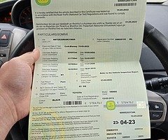 Toyota Verso Tr 7 seater 2009 ncted - Image 8/9