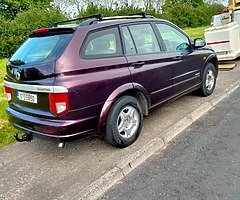 SANGYOUNG KYRON 2007 HIGH SPEC JEEP 2.0 XDI DIESEL 4WD ALSO 2WD QUICK SALE €1550 - Image 5/5