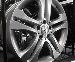 Mercedes wheels cla 18inch new wheels a whole set of four