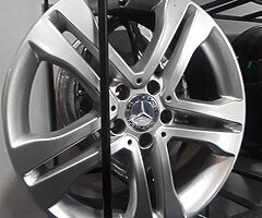 Mercedes wheels cla 18inch new wheels a whole set of four