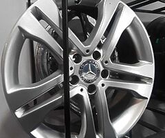 Mercedes wheels cla 18inch new wheels a whole set of four