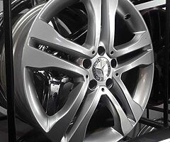 Mercedes wheels cla 18inch new wheels a whole set of four - Image 4/4