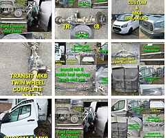 Transit custom and mk8 parts for sale