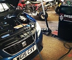 Engine carbon cleaning